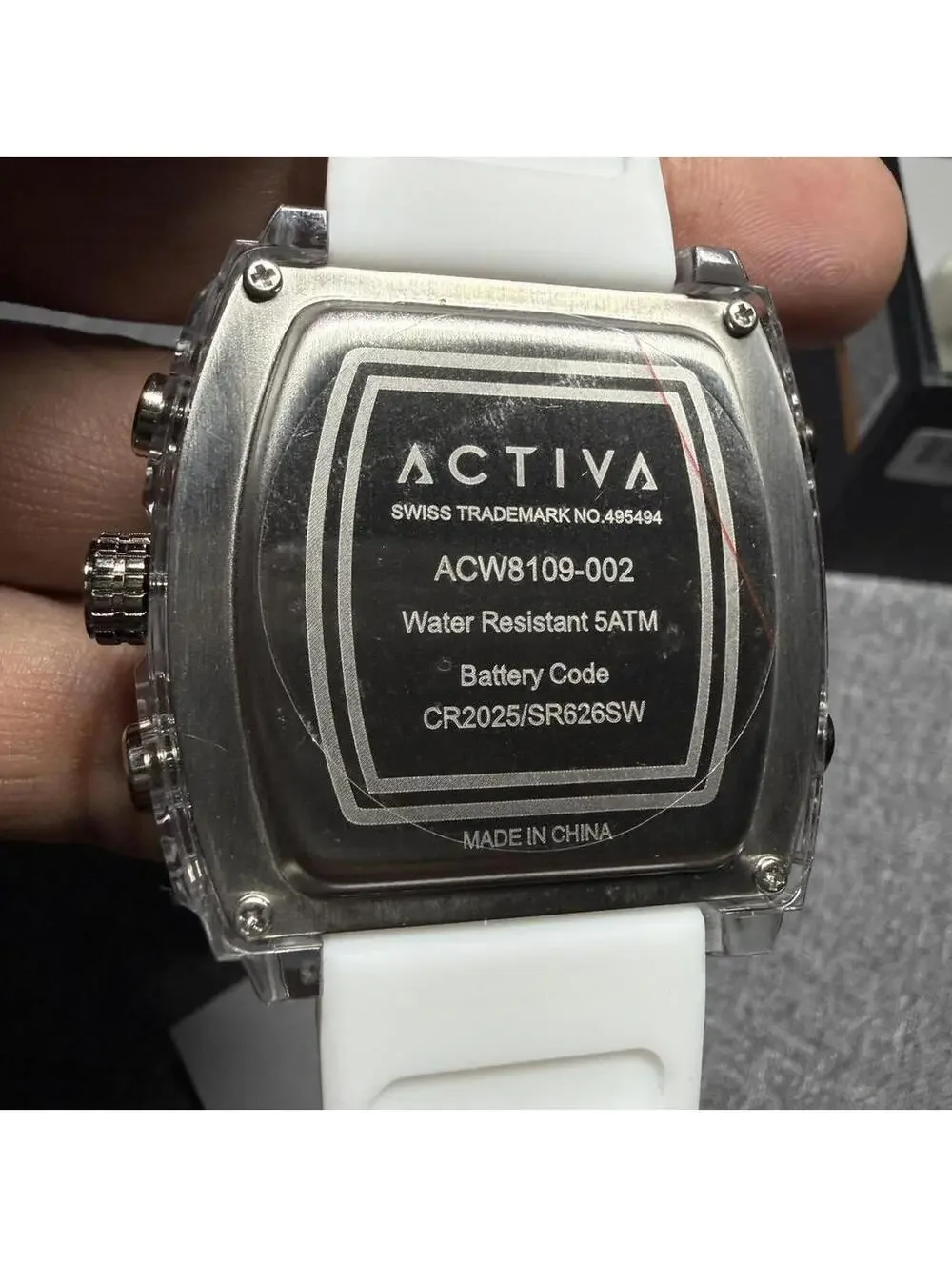 ACTIVA - INVICTA DIGITAL ESSENTIALS White 45mm NWT
